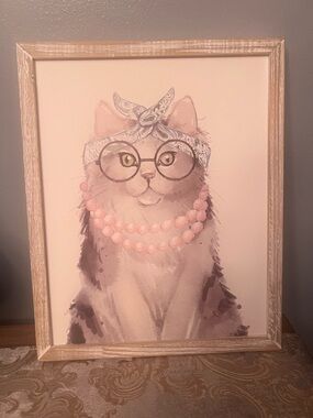 Whimsical Cat Wall Art Decor